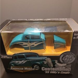 Ertl Artel /'33 Willy'S Coupecoupe Nitb 1.24 American Muscle Die Cast Model